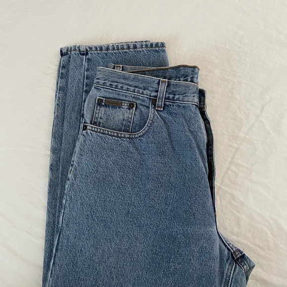 90’s Calvin Klein Vintage Stonewash Easy Fit Dad Jeans - Picture 3 of 15